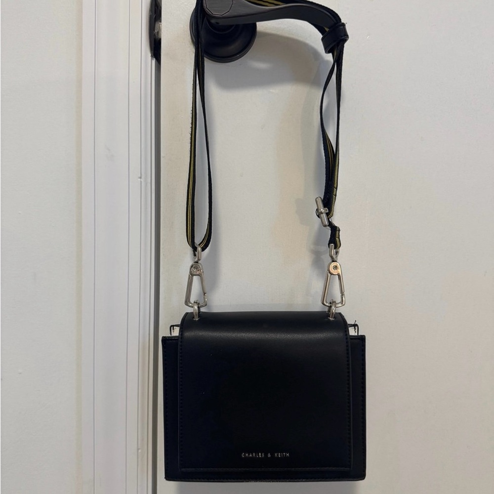 Charles and Keith Nylon Strap Bag